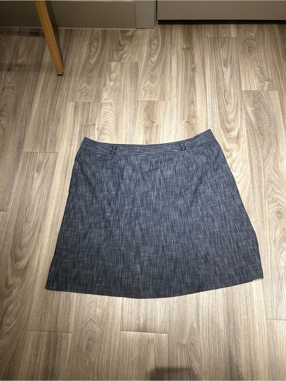 Lane Bryant Dark Gray A-Line Skirt